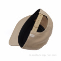 5 paneel geconstrueerde platte rand snapback hoed